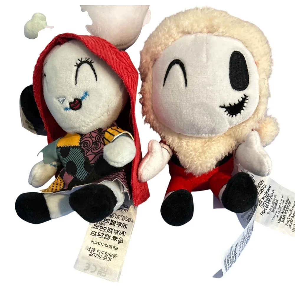 Disney Nightmare Before Christmas 10 Piece Mini Plush Lot Jack Sally Oogie Zero - Picture 3 of 7